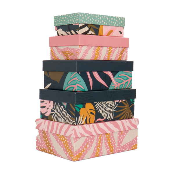 SET SCATOLE REGALO CONF 5 PEZZI