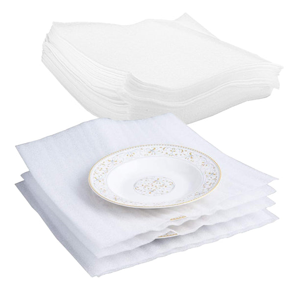 Fogli per imballaggio foam 30 x 30 cm spessore 2 mm - 100 pezzi