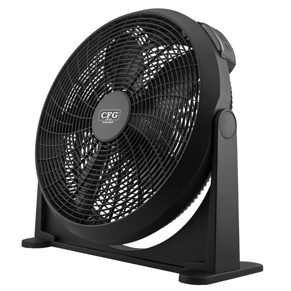 Black Circle 50 – Ventilatore da terra e da parete con telecomando – CFG
