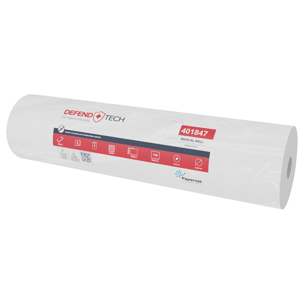 LENZUOLINO MEDICO PAPERNET DEFEND TECH 2 VELI 59 CM X 50 MT.