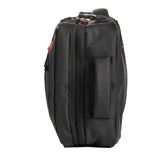 Zaino Travel Backpack Drop2Go - 30 x 15 x 45 cm - gomma - nero - In Tempo