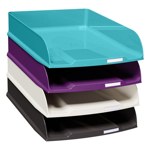 Vaschette portacorrispondenza Combo Titane A4+, set da 4 colori assortiti – Exacompta