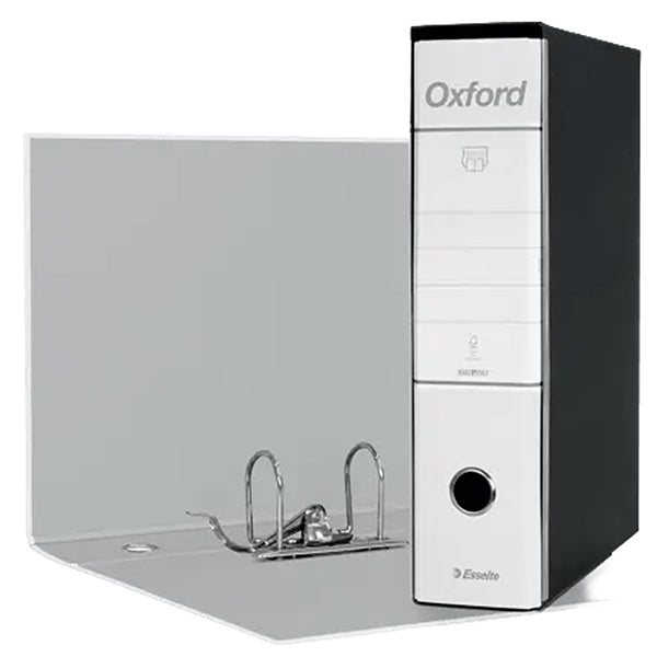 Registratore Oxford G85 Dorso 8 cm Protocollo 9 Colori FSC Made in Italy Conf. 6 pz - Esselte