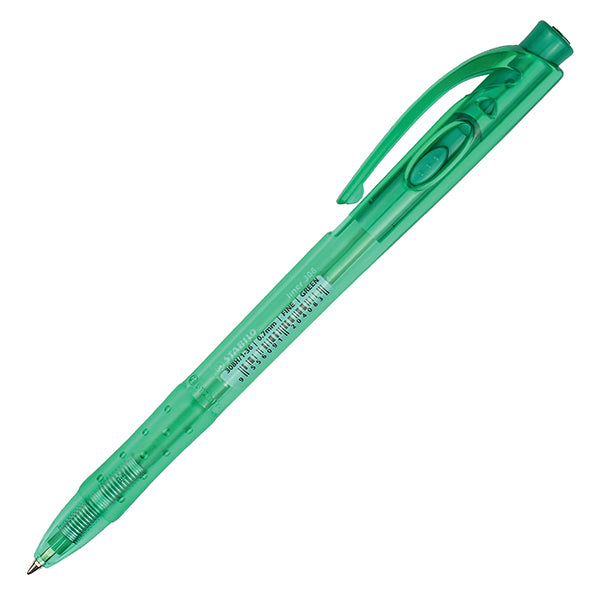 Penna Sfera Stabilo Liner 308 a Scatto – Punta 0,7 mm | Bio-Plastica 60% | 4 Colori | Conf. 12 pz