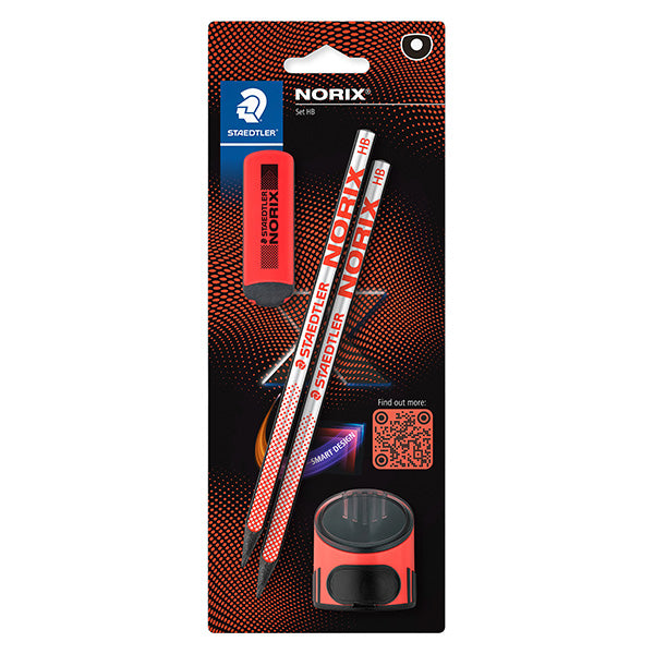 Set matite temperamatite gomma - corallo - Staedtler