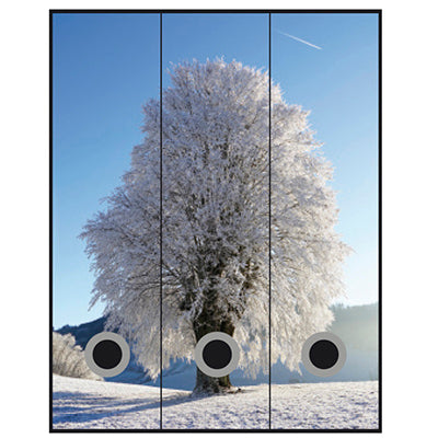 Registratore Croma set 3 pezzi protocollo d.8 - neve
