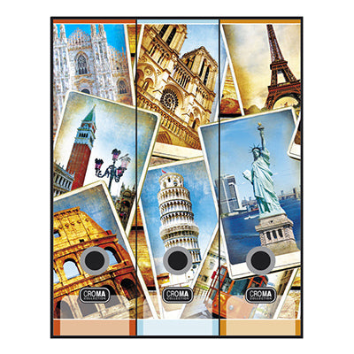 Registratore Croma set 3 pezzi protocollo d.8 - travel