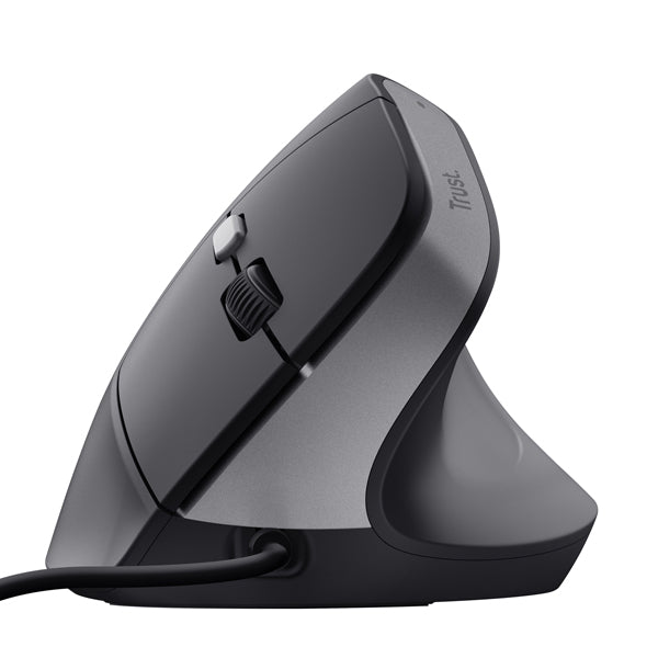 Mouse Ergonomico Verticale Bayo II con Filo USB – 57°, 800-2400 DPI, 60% Plastica Riciclata | Trust
