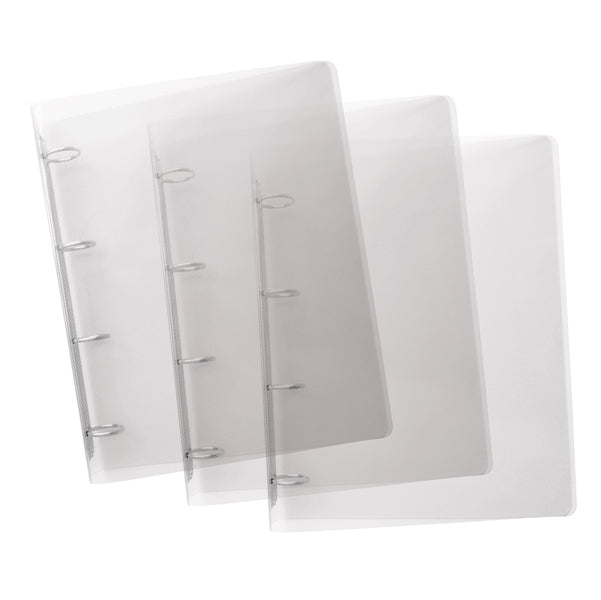 Raccoglitore Lumina PPL A4 4 Anelli Diam. 30 mm Trasparente 2 Colori | Favorit