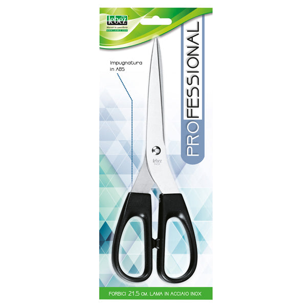 Forbici Lama Acciaio Inox Impugnatura ABS 3 Misure 17-21,5-25 cm | Lebez