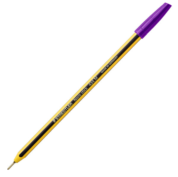 Penna a Sfera Noris Stick 1,0 mm Fusto Esagonale Inchiostro Indelebile 10 Colori – Staedtler