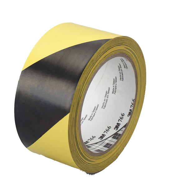 nastro giallo nero per segnalazioni 5 cm x 33 metri