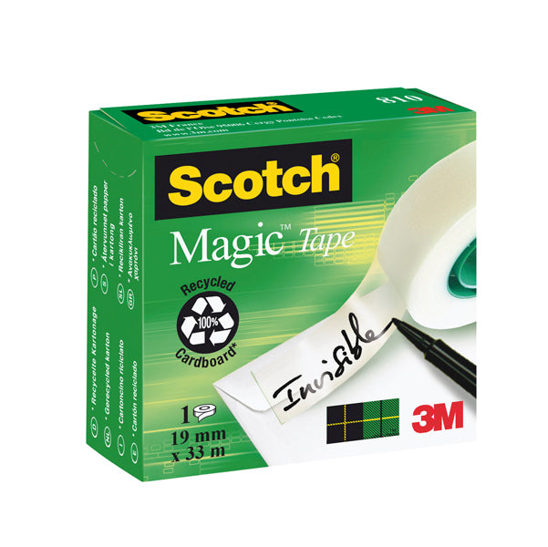NASTRO ADESIVO SCOTCH MAGIC 810 19 cm. x 33 mt.