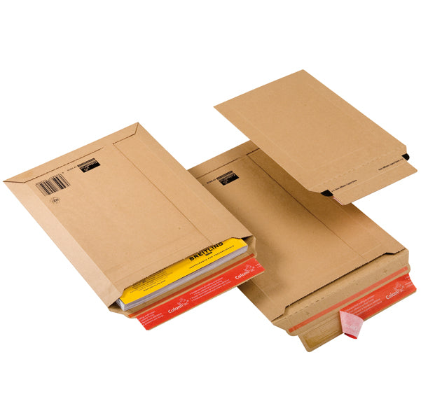 Busta a sacco in cartone 185x270 altezza 50mm confezione da 20 pezzi