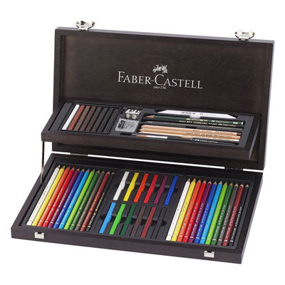 MATITE FABER CASTELL A&G COFANETTO LEGNO COMPENDIUM