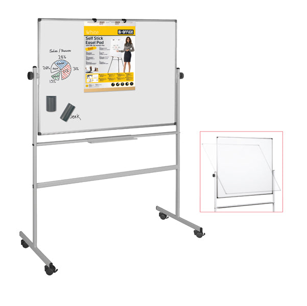 Lavagna magnetica girevole Professional 100 x 200 cm Bi-Office