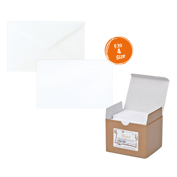 BIGLIETTI E BUSTE REX SADOCH BRISTOL BIANCO CF.100 PZ.