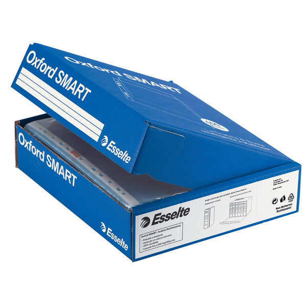 BUSTE ESSELTE PPL A4 FORATE OXFORD SMART STANDARD ANTIRIFLESSO CF.400