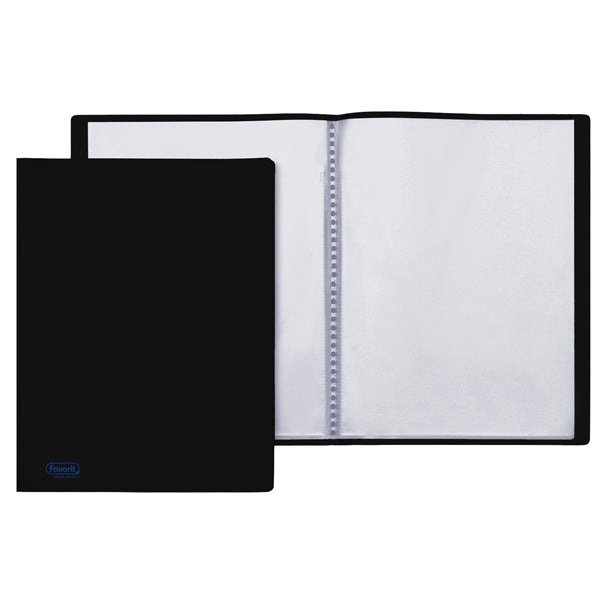 Portalistino sviluppo liscio in PP, 20 buste 22 × 30 cm – Favorit