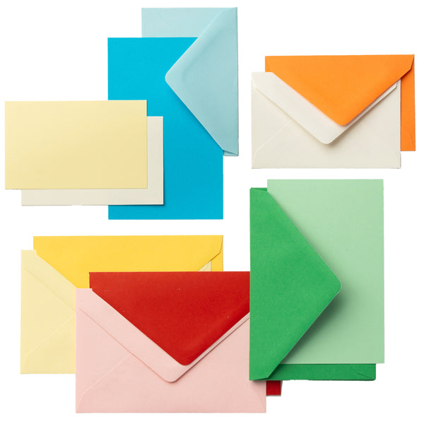 BIGLIETTI E BUSTE FAVINI ARCOBALENO - CF.100 PZ.