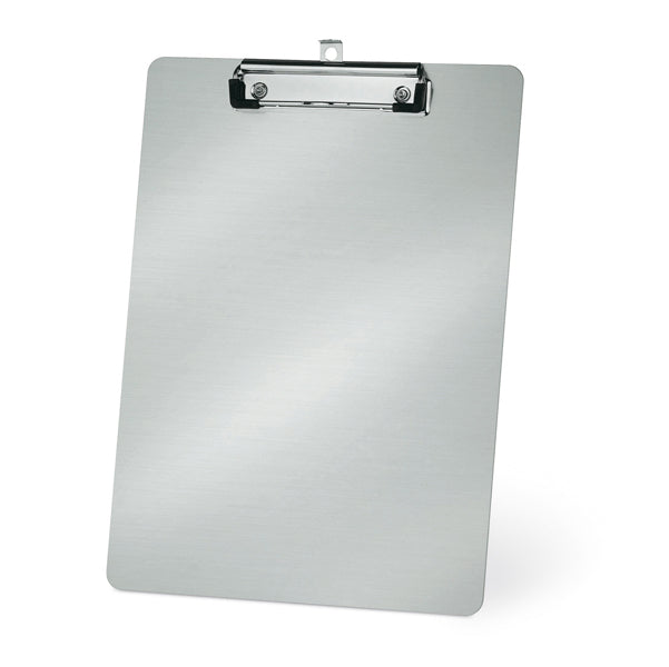 PORTABLOCCO LEBEZ A4 IN ALLUMINIO CON MOLLA E GANCIO