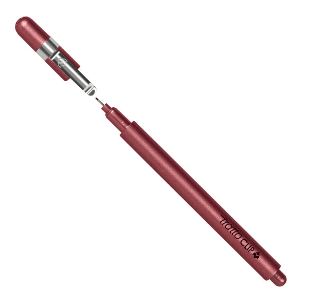 Pennarello Tratto Clip 0,3 mm – Confezione 12 Pezzi - 3 colori - Fila