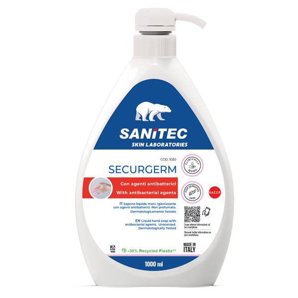 SAPONE SANITEC LIQUIDO ANTIBATTERICO 1 LT.
