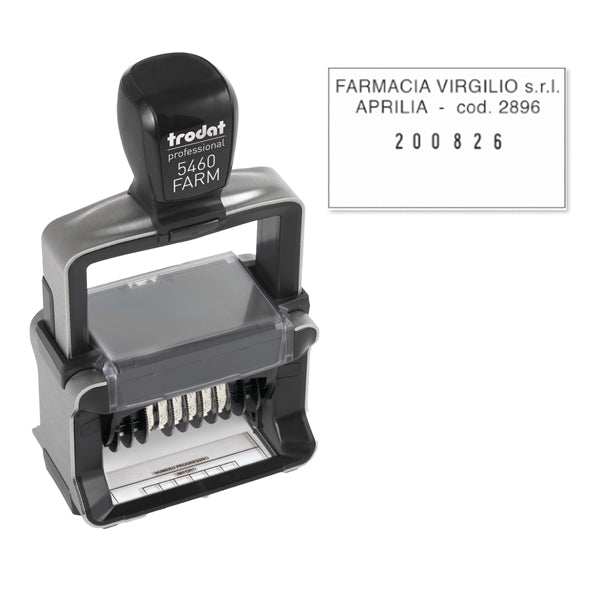 DATARIO TRODAT PROFESSIONALE FARMACIA 5460