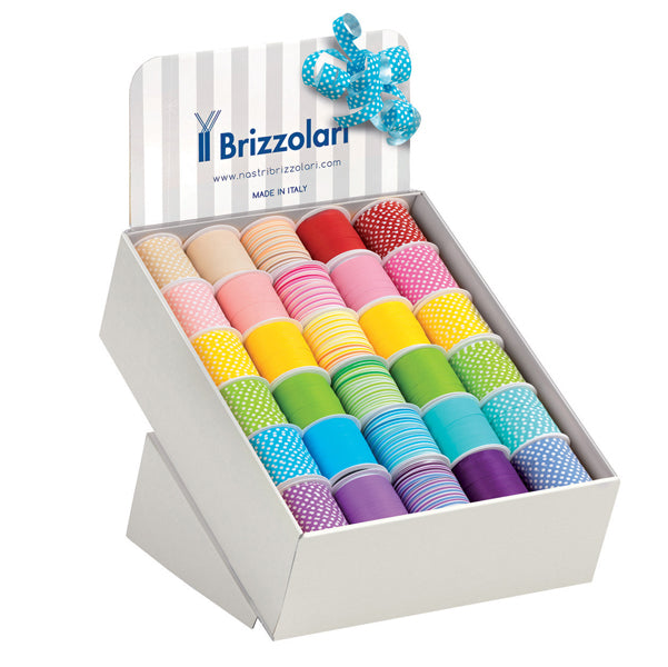 Rocche di Nastro – PPL, 10 mm x 10 mt, Fantasie Primaverili, Cf. 60 Pz. | Brizzolari