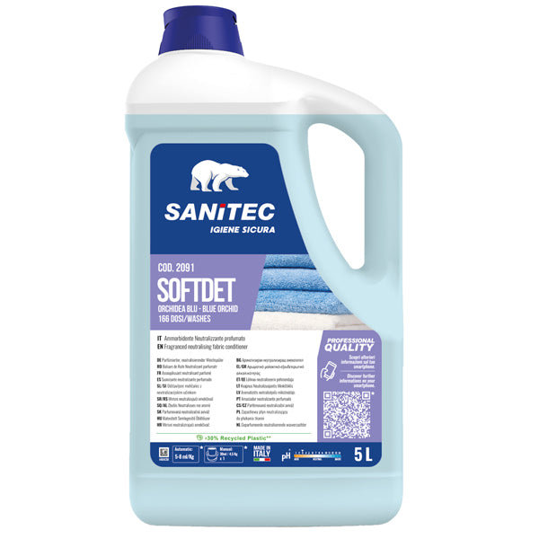Ammorbidente Softdet orchidea blu 5 L - Sanitec