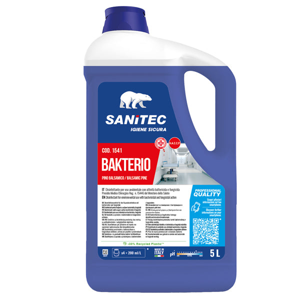 DETERGENTE SANITEC DISINFETTANTE TAN.5 LT