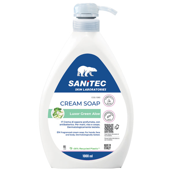 CREMA DI SAPONE SANITEC LUXOR GREEN 1 LT