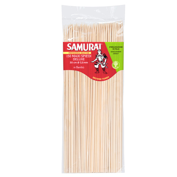 Spiedi Samurai Delux in Bambù – 3 Lunghezze: 15, 25 o 30 cm