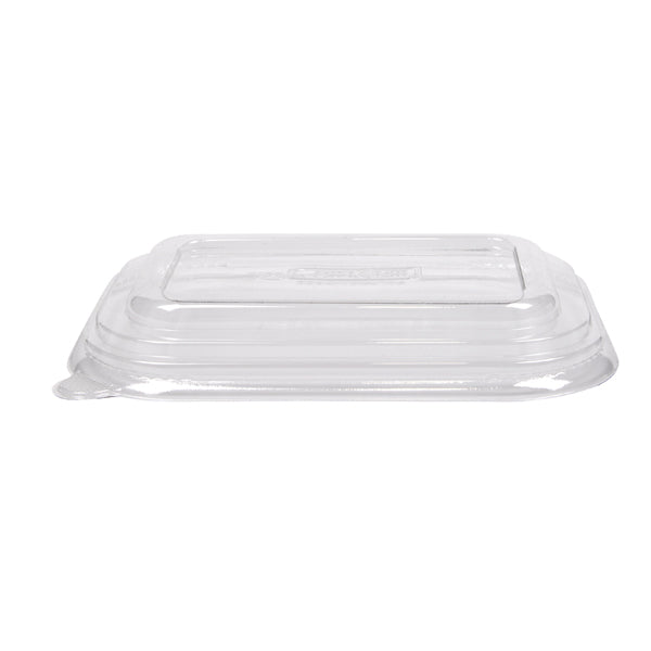 Coperchio in resina per bowl rettangolari 500/750 ml 17x12 cm trasparente conf. 50 pz - Signor Bio