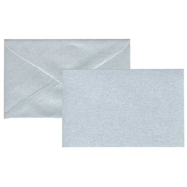 BIGLIETTI REX SADOCH NATALE NEUTRO ARGENTO CON BUSTA 9X14