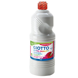 Tempera Flacone 1000 ml Pronta all'Uso Coprente Lavabile Tappo Dosatore 14 Colori – Giotto