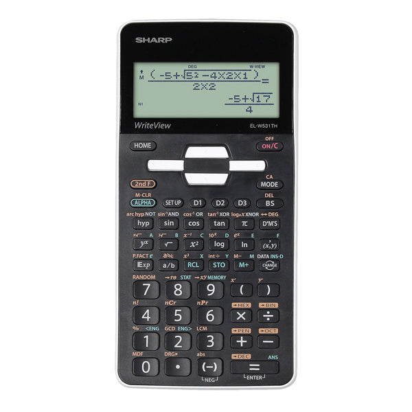 CALCOLATRICE SHARP SCIENTIFICA ELW 531THWH