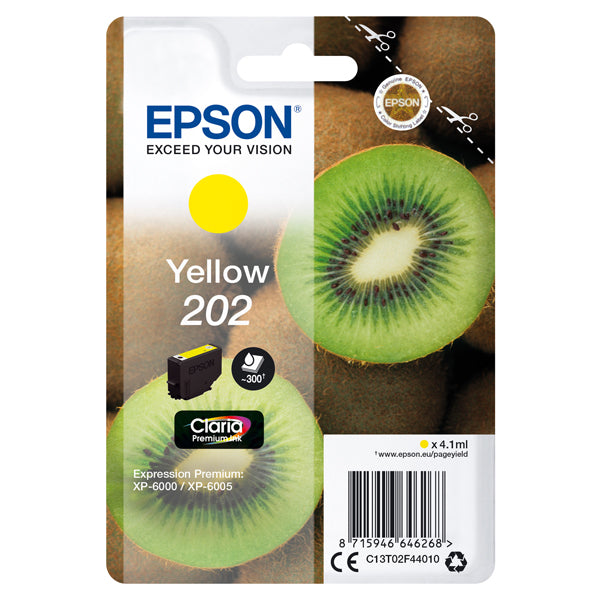 CARTUCCIA EPSON SERIE 202 BK-C-M-Y OD