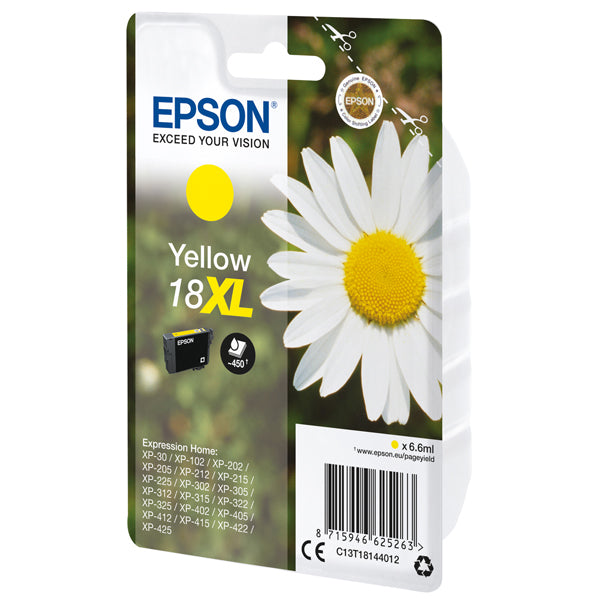 CARTUCCIA EPSON SERIE 18XL BK-C-M-Y OD