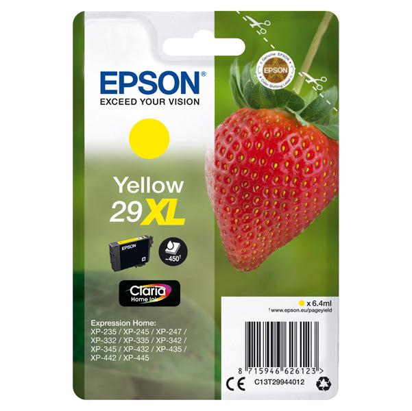 CARTUCCIA EPSON SERIE 29XL BK-C-M-Y OD.