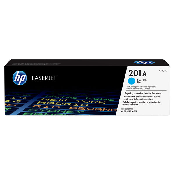 Toner HP 201A serie CF400A CF401A CF402A CF403A originale