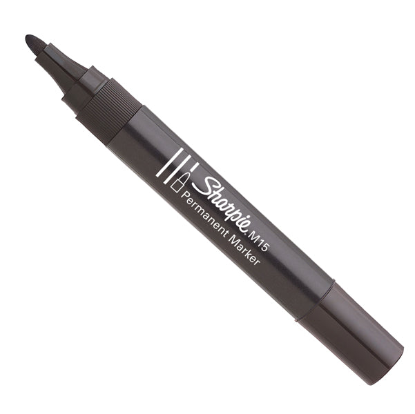 Marcatore Sharpie M15 Indelebile Punta Conica 2,0 mm Nero Asciugatura Rapida Conf. 12 pz - Paper Mate