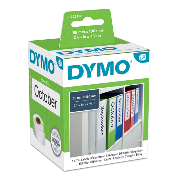 ROTOLO ETICHETTE DYMO PER ETICHETTATRICE LABEL WRITER