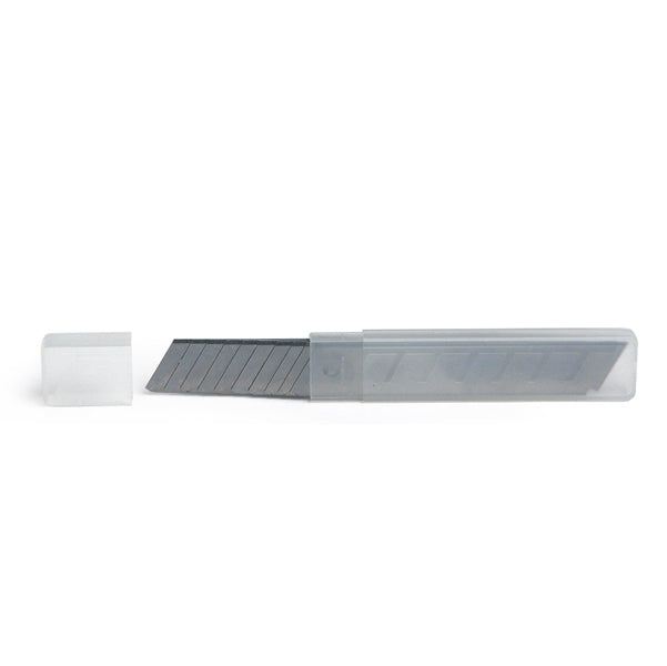 Lame di Ricambio per Cutter Acciaio 2 Misure 9 mm e 18 mm Conf. 10 pz | Starline