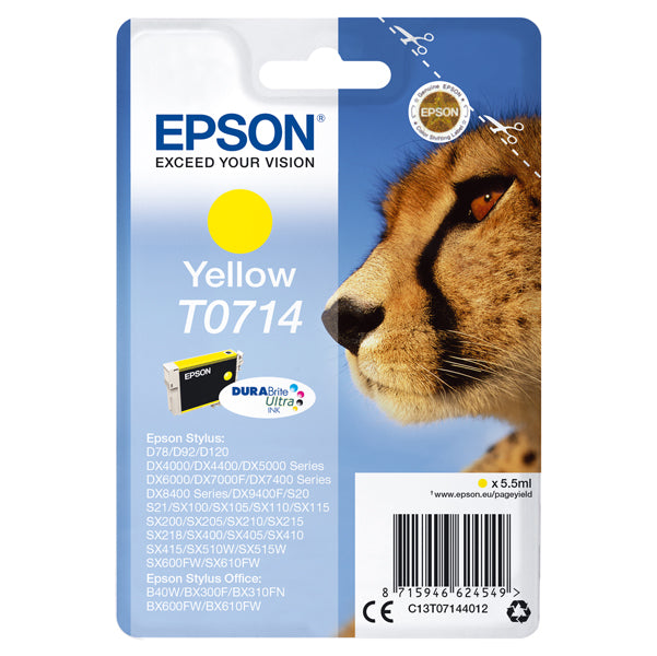 CARTUCCIA EPSON SERIE T071 BK-C-M-Y OD.