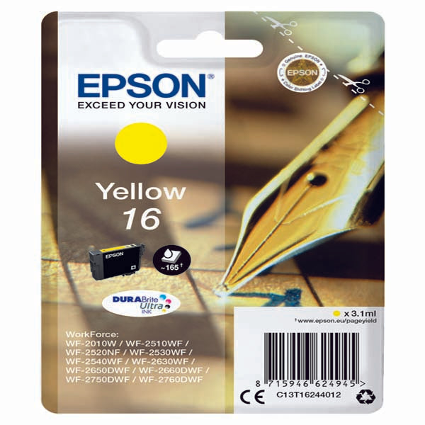 CARTUCCIA EPSON SERIE 16 BK-C-M-Y OD