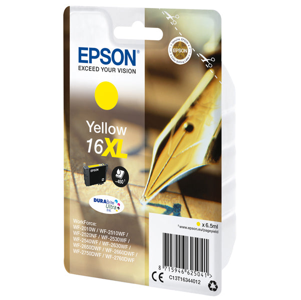 CARTUCCIA EPSON SERIE 16XL BK-C-M-Y OD