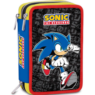 Astuccio 3 Zip con Corredo Sonic Prime