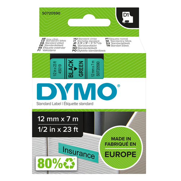 NASTRO DYMO D1 12 x 7