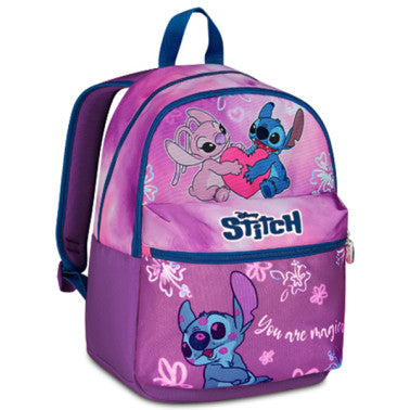 Zaino scuola 3 scomparti Lilo & Stitch 29x42,5x17 cm 27lt - Seven